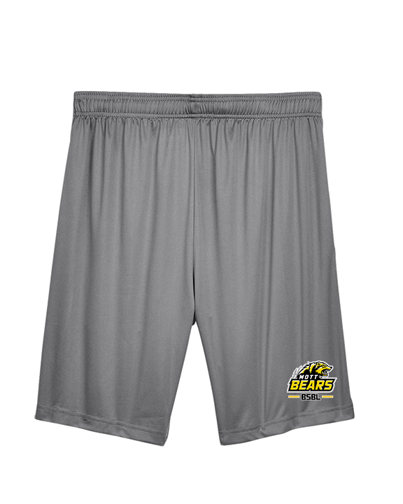 Mott Community College Baseball Logo Full BSBL - Mens Training Shorts with Pockets