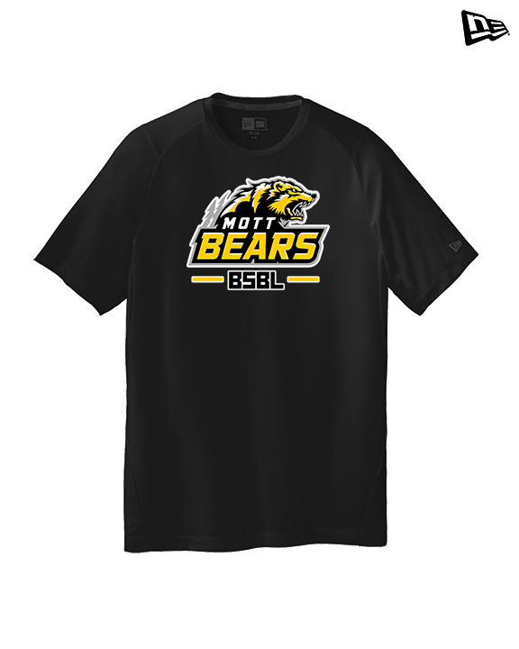 Mott Community College Baseball Logo Full BSBL - New Era Performance Shirt