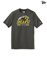 Mott Community College Baseball Logo Full BSBL - New Era Performance Shirt