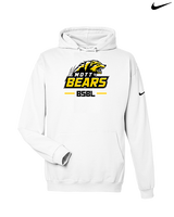 Mott Community College Baseball Logo Full BSBL - Nike Club Fleece Hoodie