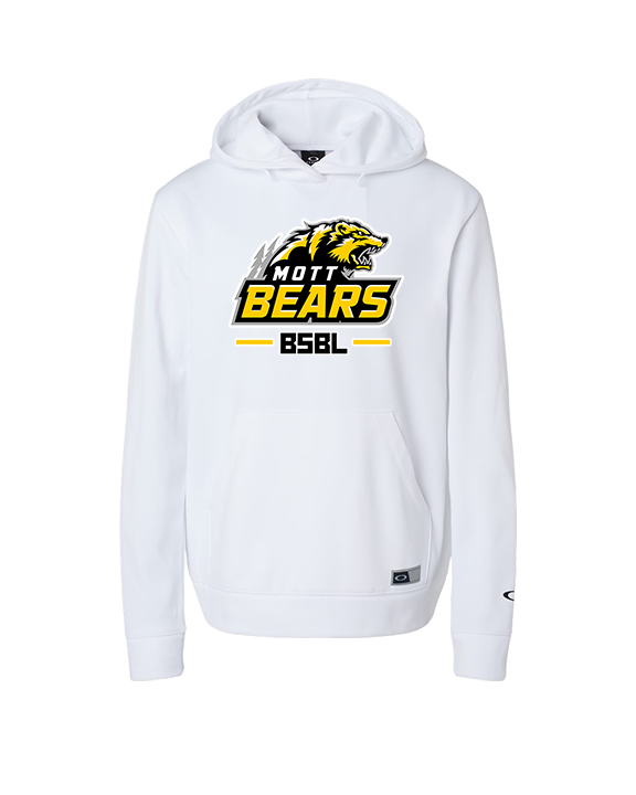 Mott Community College Baseball Logo Full BSBL - Oakley Performance Hoodie