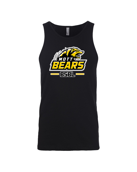 Mott Community College Baseball Logo Full BSBL - Tank Top