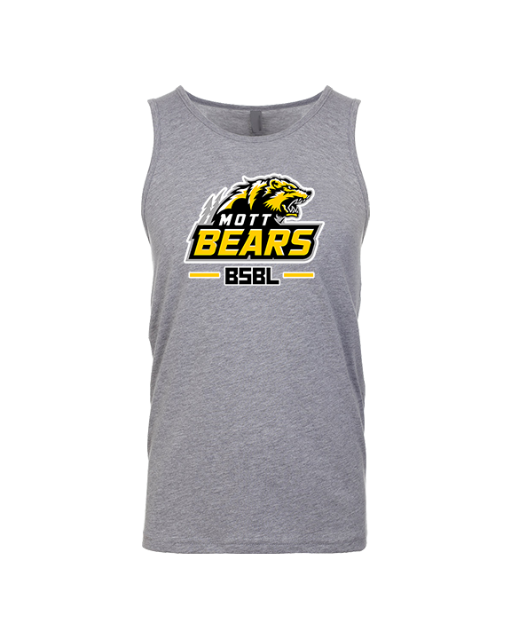 Mott Community College Baseball Logo Full BSBL - Tank Top