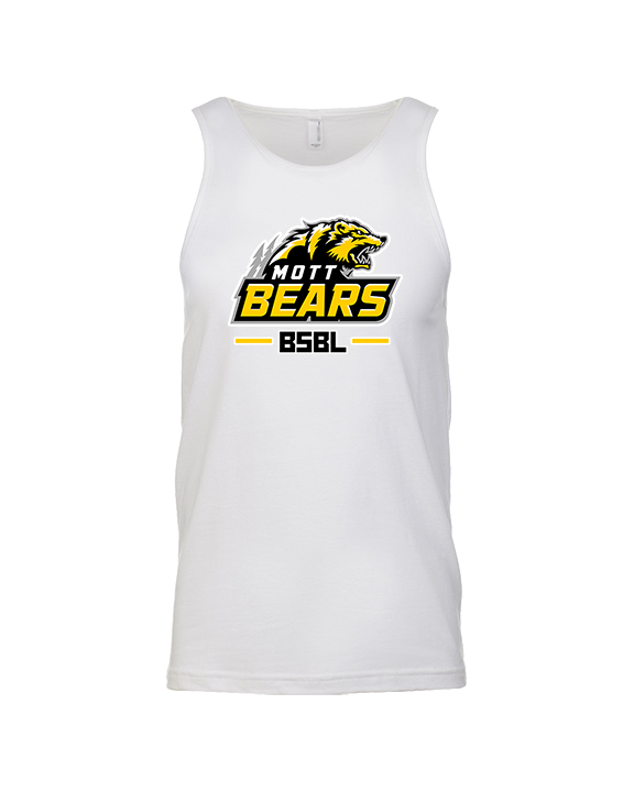 Mott Community College Baseball Logo Full BSBL - Tank Top