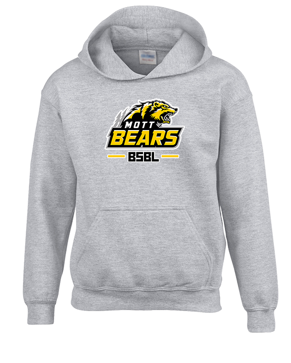 Mott Community College Baseball Logo Full BSBL - Unisex Hoodie