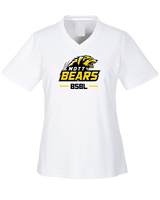 Mott Community College Baseball Logo Full BSBL - Womens Performance Shirt