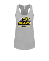 Mott Community College Baseball Logo Full BSBL - Womens Tank Top