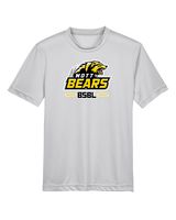 Mott Community College Baseball Logo Full BSBL - Youth Performance Shirt