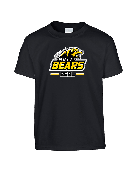 Mott Community College Baseball Logo Full BSBL - Youth Shirt