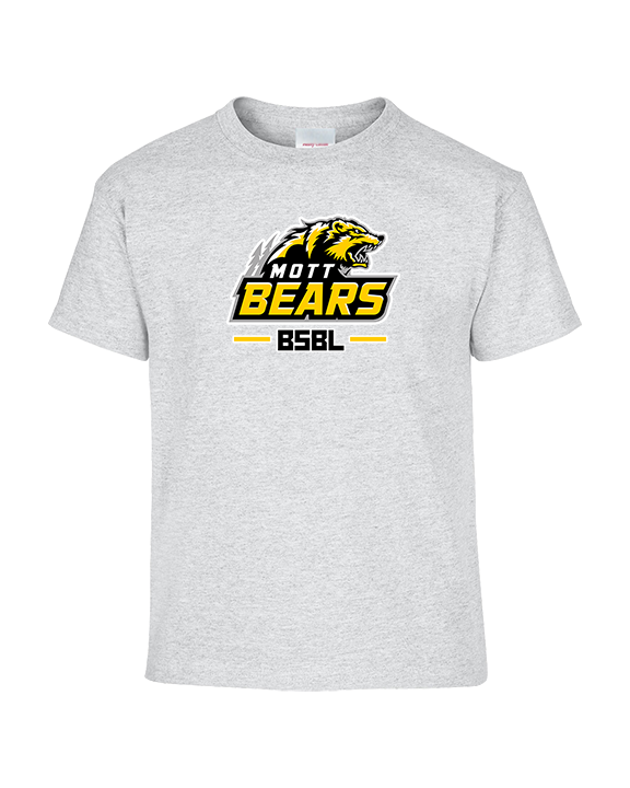 Mott Community College Baseball Logo Full BSBL - Youth Shirt