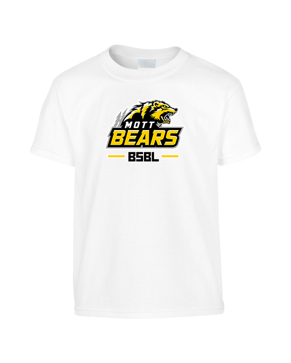 Mott Community College Baseball Logo Full BSBL - Youth Shirt