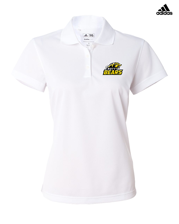 Mott Community College Baseball Logo Full Logo - Adidas Womens Polo