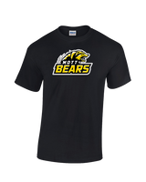 Mott Community College Baseball Logo Full Logo - Cotton T-Shirt