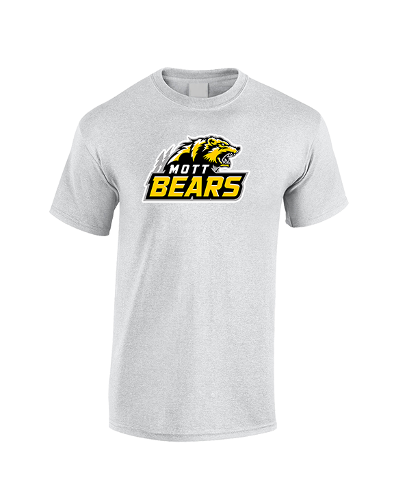 Mott Community College Baseball Logo Full Logo - Cotton T-Shirt