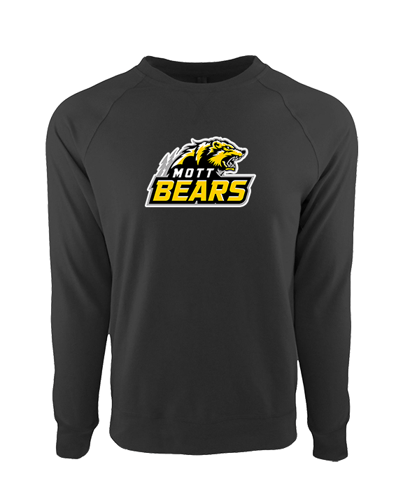 Mott Community College Baseball Logo Full Logo - Crewneck Sweatshirt