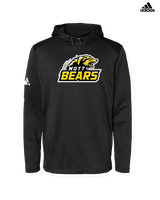 Mott Community College Baseball Logo Full Logo - Mens Adidas Hoodie