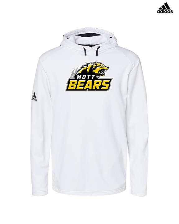 Mott Community College Baseball Logo Full Logo - Mens Adidas Hoodie