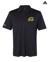 Mott Community College Baseball Logo Full Logo - Mens Adidas Polo