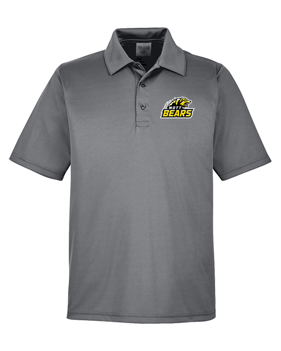 Mott Community College Baseball Logo Full Logo - Mens Polo