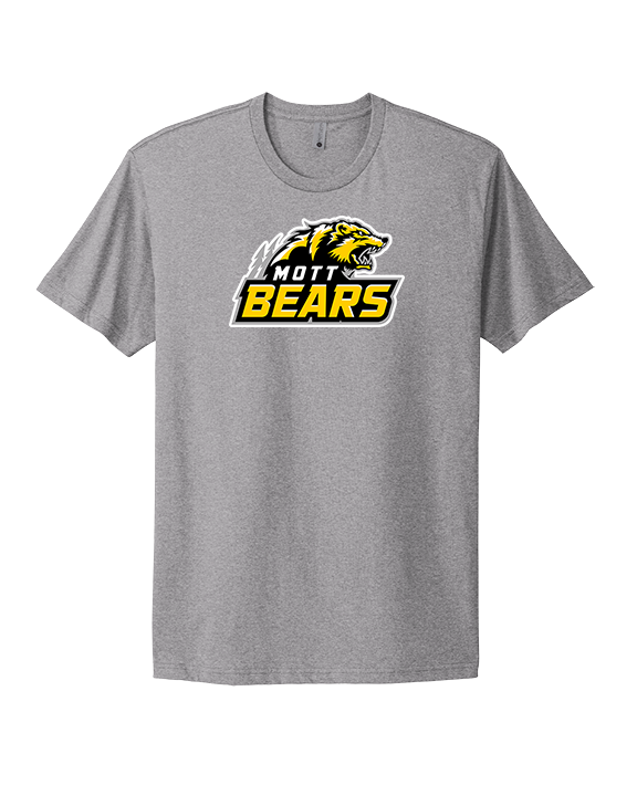 Mott Community College Baseball Logo Full Logo - Mens Select Cotton T-Shirt