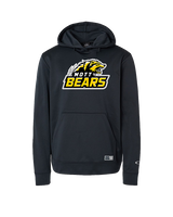 Mott Community College Baseball Logo Full Logo - Oakley Performance Hoodie