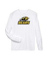 Mott Community College Baseball Logo Full Logo - Performance Longsleeve