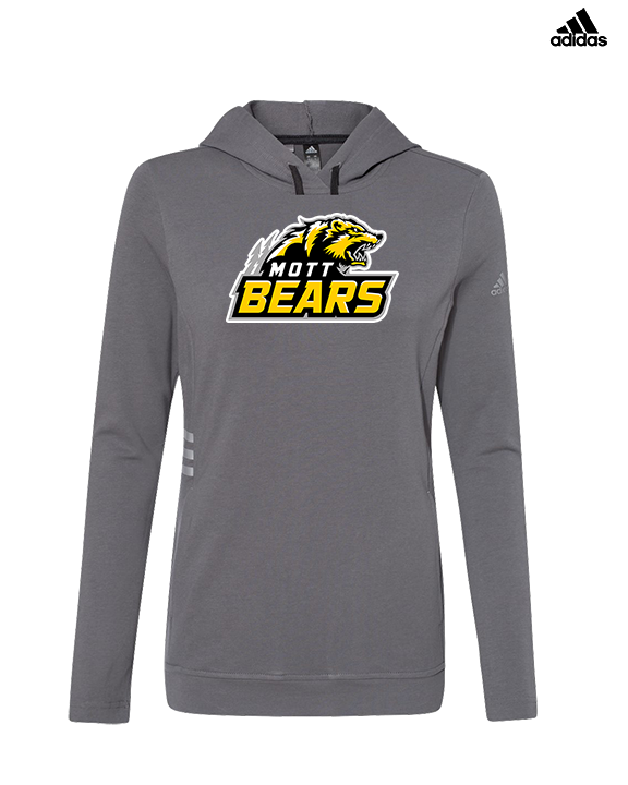 Mott Community College Baseball Logo Full Logo - Womens Adidas Hoodie