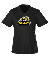 Mott Community College Baseball Logo Full Logo - Womens Performance Shirt