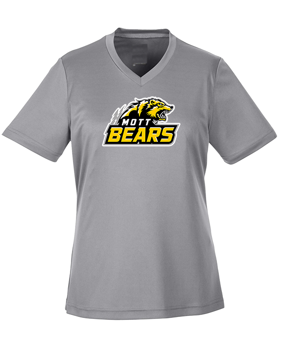 Mott Community College Baseball Logo Full Logo - Womens Performance Shirt