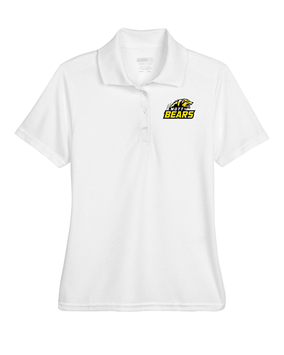 Mott Community College Baseball Logo Full Logo - Womens Polo