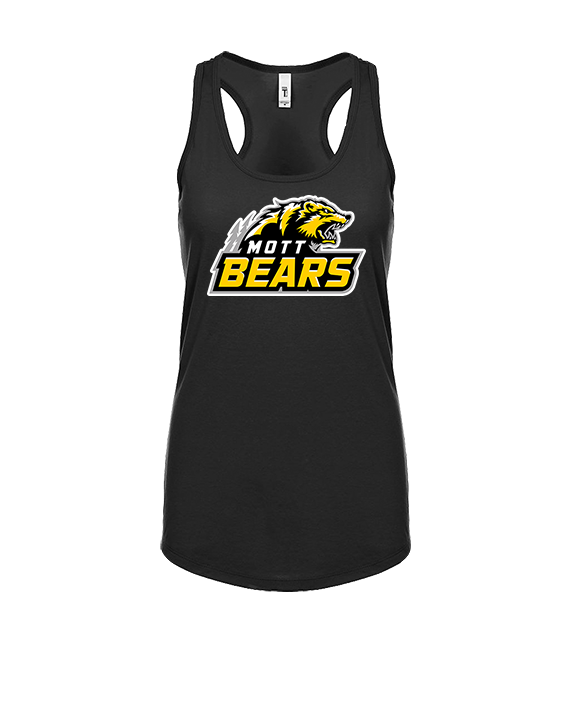 Mott Community College Baseball Logo Full Logo - Womens Tank Top