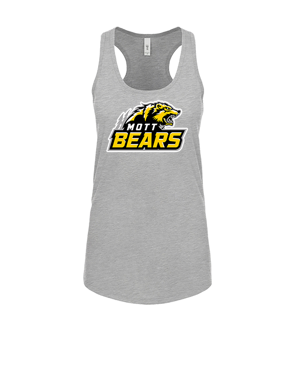 Mott Community College Baseball Logo Full Logo - Womens Tank Top