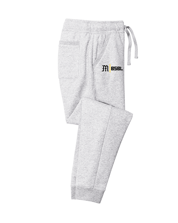 Mott Community College Baseball Logo M BSBL - Cotton Joggers