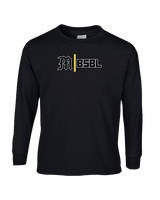 Mott Community College Baseball Logo M BSBL - Cotton Longsleeve