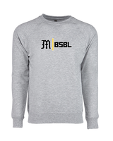 Mott Community College Baseball Logo M BSBL - Crewneck Sweatshirt