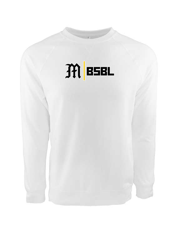 Mott Community College Baseball Logo M BSBL - Crewneck Sweatshirt