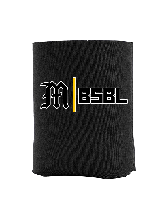 Mott Community College Baseball Logo M BSBL - Koozie