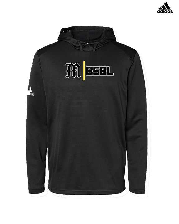 Mott Community College Baseball Logo M BSBL - Mens Adidas Hoodie