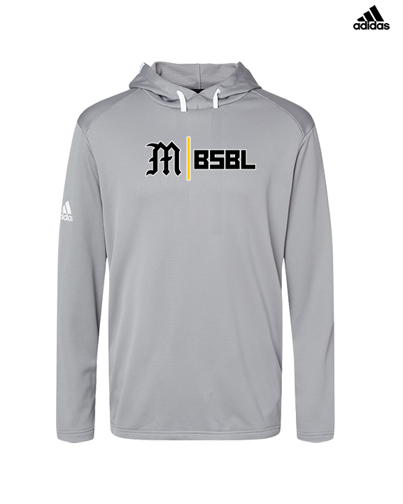 Mott Community College Baseball Logo M BSBL - Mens Adidas Hoodie