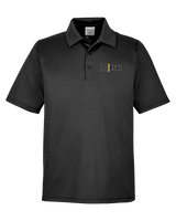 Mott Community College Baseball Logo M BSBL - Mens Polo