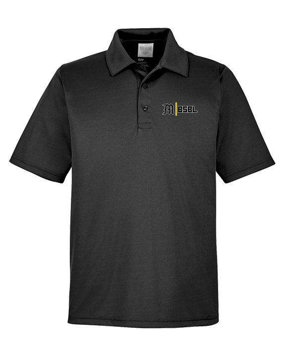 Mott Community College Baseball Logo M BSBL - Mens Polo