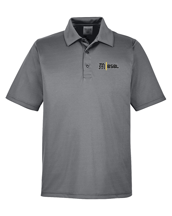 Mott Community College Baseball Logo M BSBL - Mens Polo