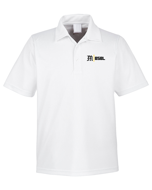 Mott Community College Baseball Logo M BSBL - Mens Polo