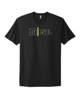 Mott Community College Baseball Logo M BSBL - Mens Select Cotton T-Shirt