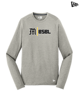 Mott Community College Baseball Logo M BSBL - New Era Performance Long Sleeve