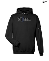 Mott Community College Baseball Logo M BSBL - Nike Club Fleece Hoodie