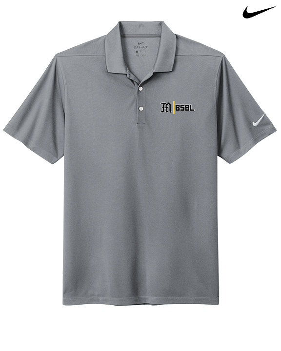 Mott Community College Baseball Logo M BSBL - Nike Polo