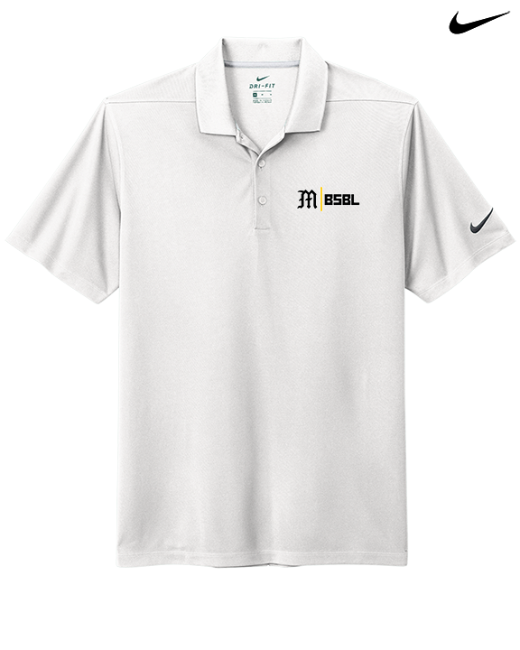 Mott Community College Baseball Logo M BSBL - Nike Polo