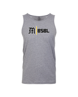 Mott Community College Baseball Logo M BSBL - Tank Top