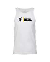 Mott Community College Baseball Logo M BSBL - Tank Top